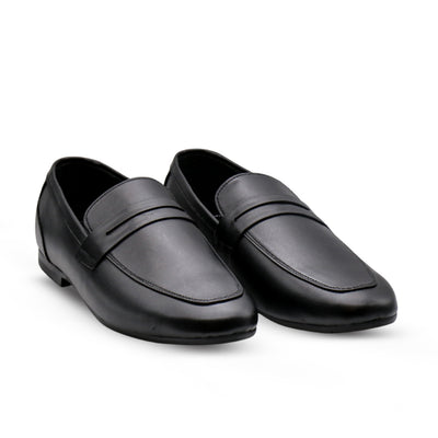 Classic Black Loafers︱Royele Leather