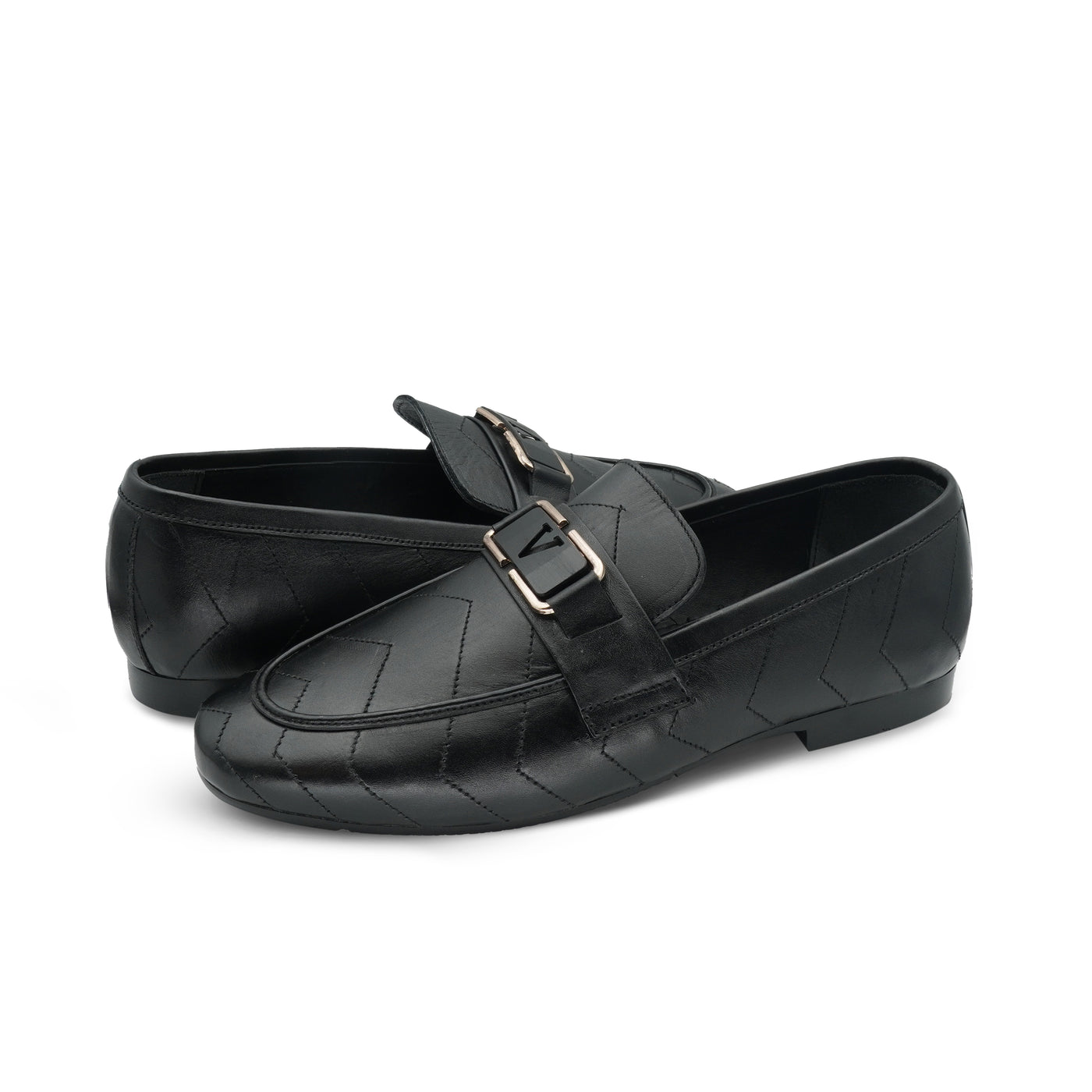 7591 BLK ROYALE LEATHER
