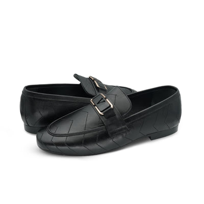 7591 BLK ROYALE LEATHER