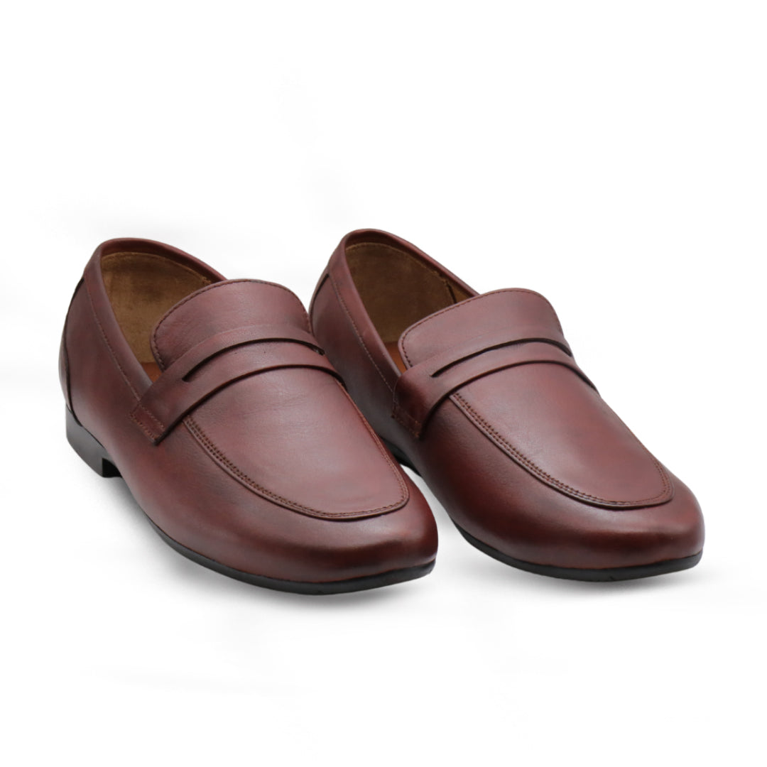 Classic Brown Loafers︱Royele Leather